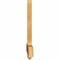 Ekena Millwork Eugene Rough Sawn Timber Gable Bracket, Western Red Cedar, 60"W x 25"H x 2"D x 4"F, 10/12 Pitch GBW060X25X0204EUG00RWR - alternate 5